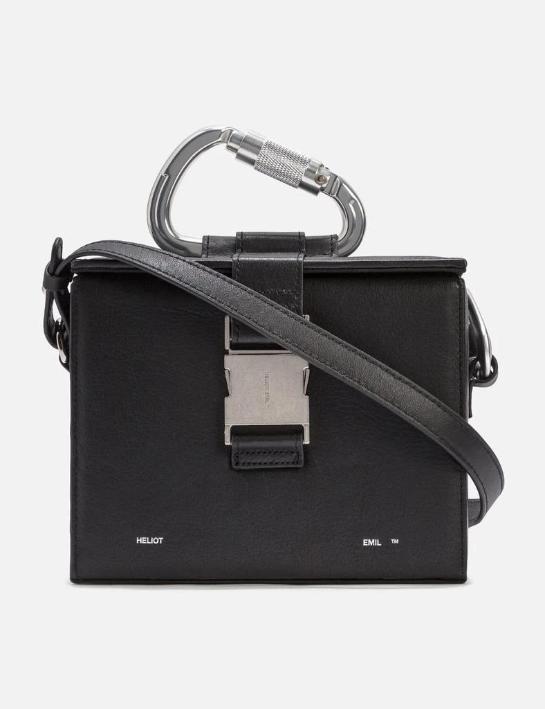 商品Heliot Emil|LEATHER CARABINER BOX BAG,价格¥3369,第4张图片详细描述