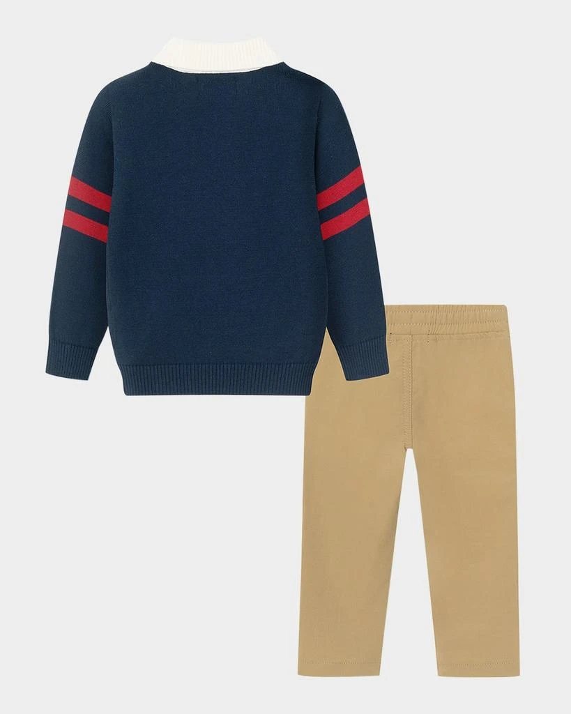 商品Andy & Evan|Boy's Collared Sweater W/ Pants Set, Size Newborn-24M,价格¥433,第3张图片详细描述