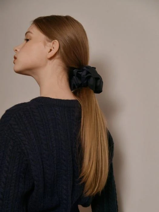 商品anoetic|ANC Classic Hair Scrunchie (2 Colors),价格¥380,第4张图片详细描述