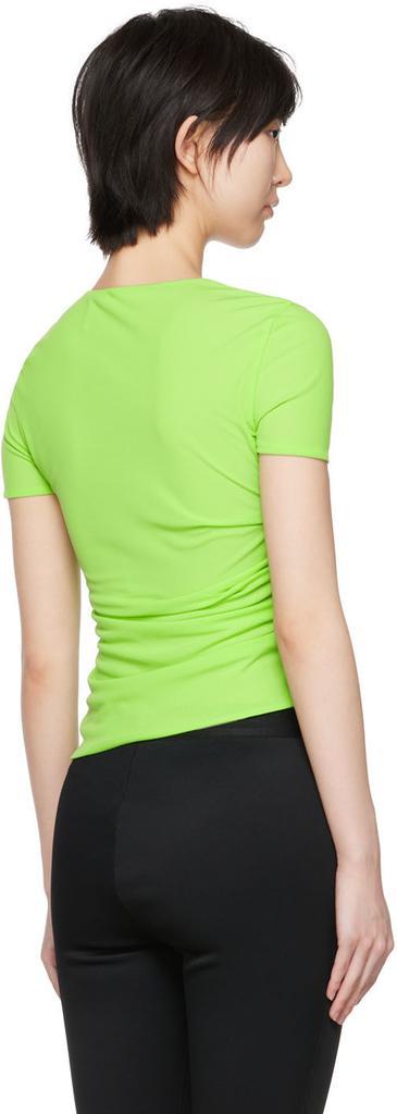 商品Helmut Lang|Green Reversible T-Shirt,价格¥513,第5张图片详细描述