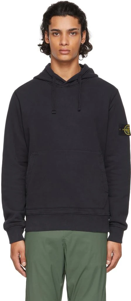 商品Stone Island|Navy Classic Hoodie,价格¥2835,第1张图片