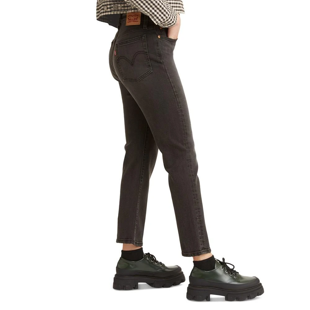 商品Levi's|Women's Wedgie Straight-Leg High Rise Cropped Jeans,价格¥351,第3张图片详细描述