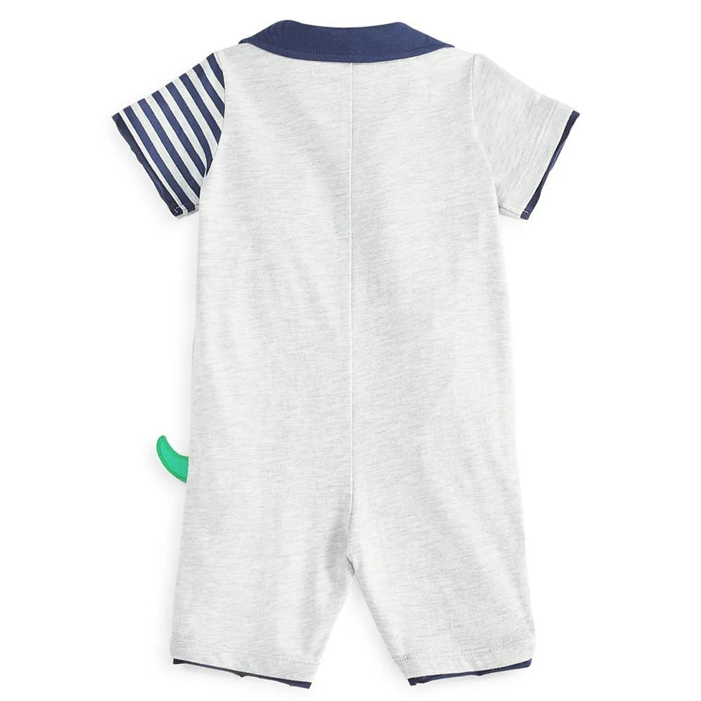 商品First Impressions|Baby Boys Dino Spike Sunsuit, Created for Macy's,价格¥57,第2张图片详细描述