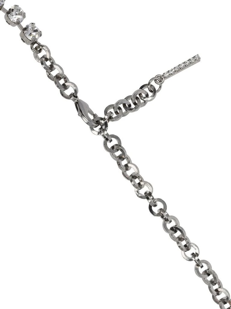 商品Alessandra Rich|Crystal Choker W/ Pendant & Faux Pearls,价格¥2998,第3张图片详细描述