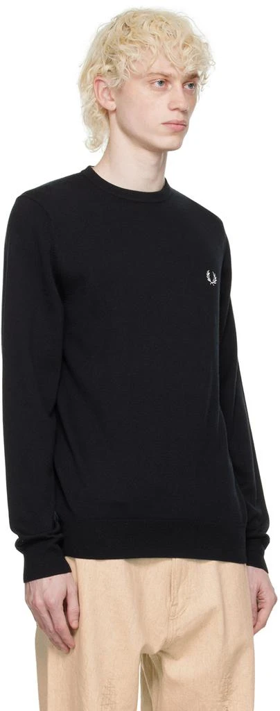 商品Fred Perry|Black Classic Sweater,价格¥851,第2张图片详细描述