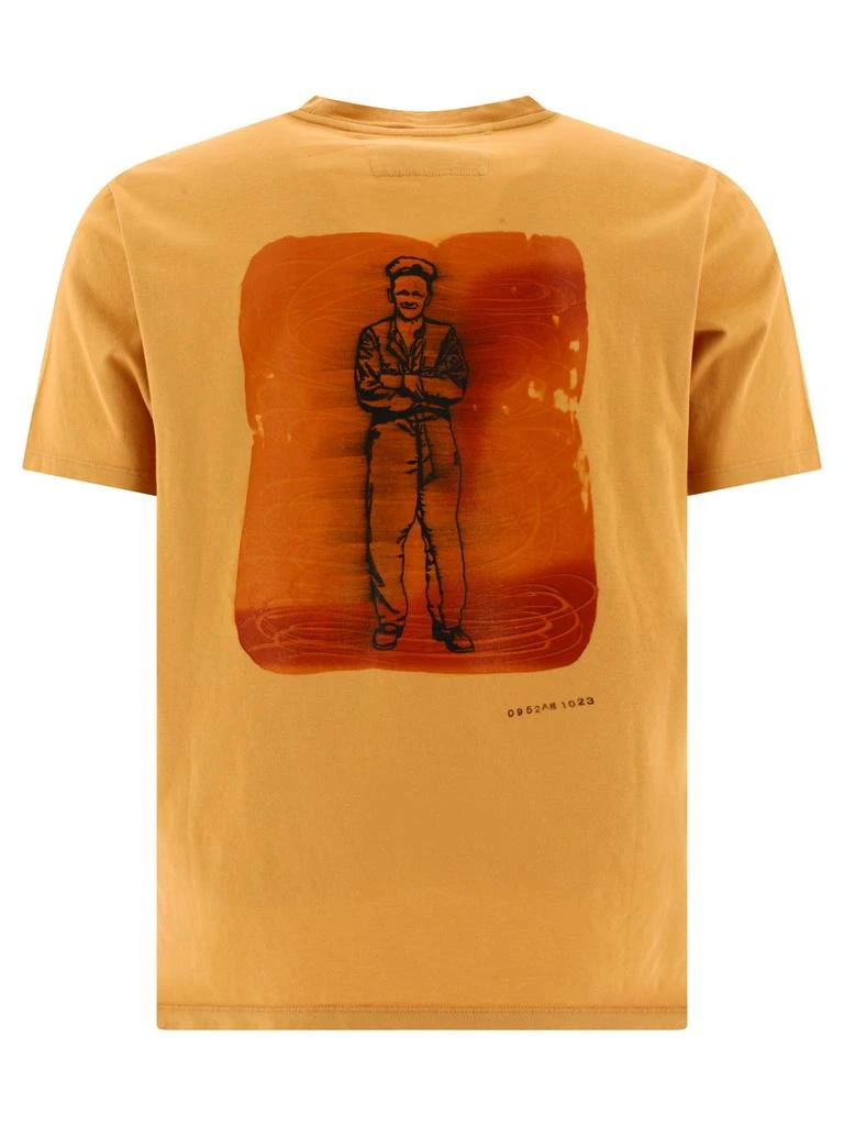 商品C.P. Company|T-Shirt Con Logo E Stampa T-Shirts Orange,价格¥777,第2张图片详细描述
