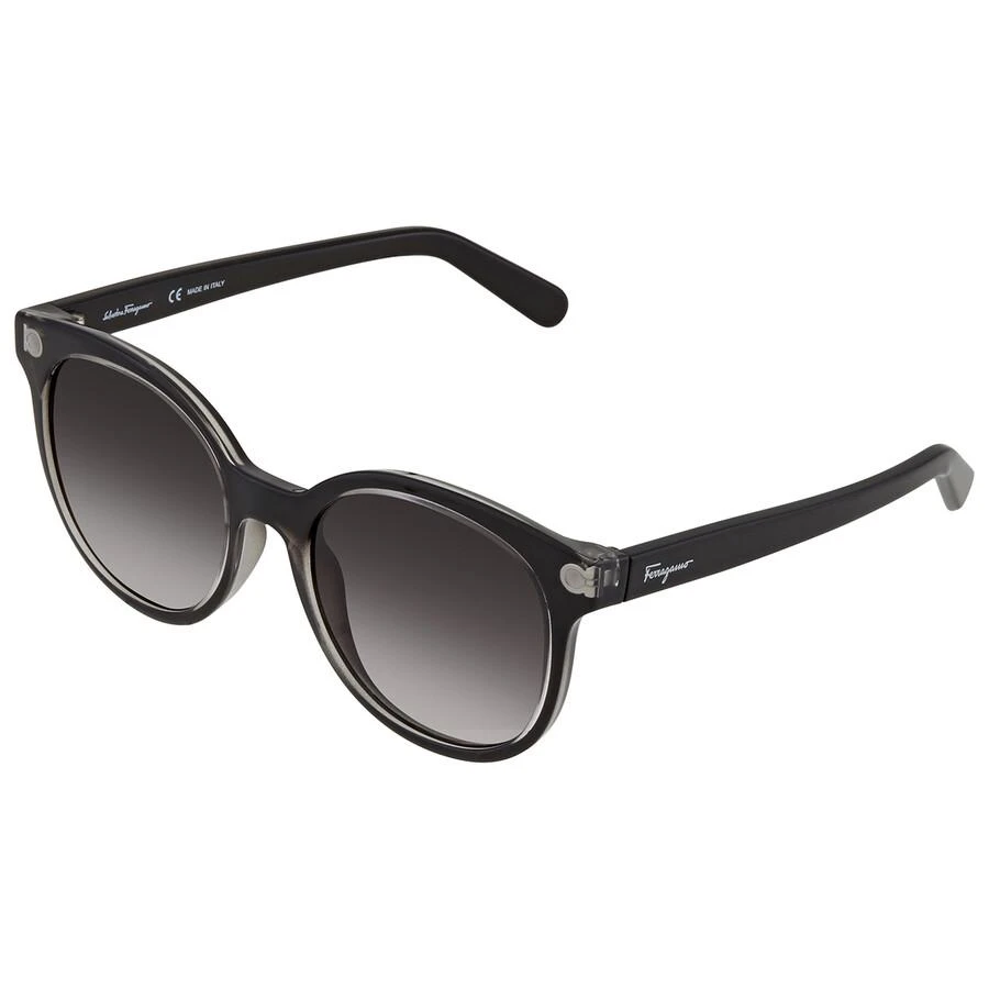 商品Salvatore Ferragamo|女式 灰色渐变圆形太阳镜 SF833S00153 ,价格¥414,第3张图片详细描述