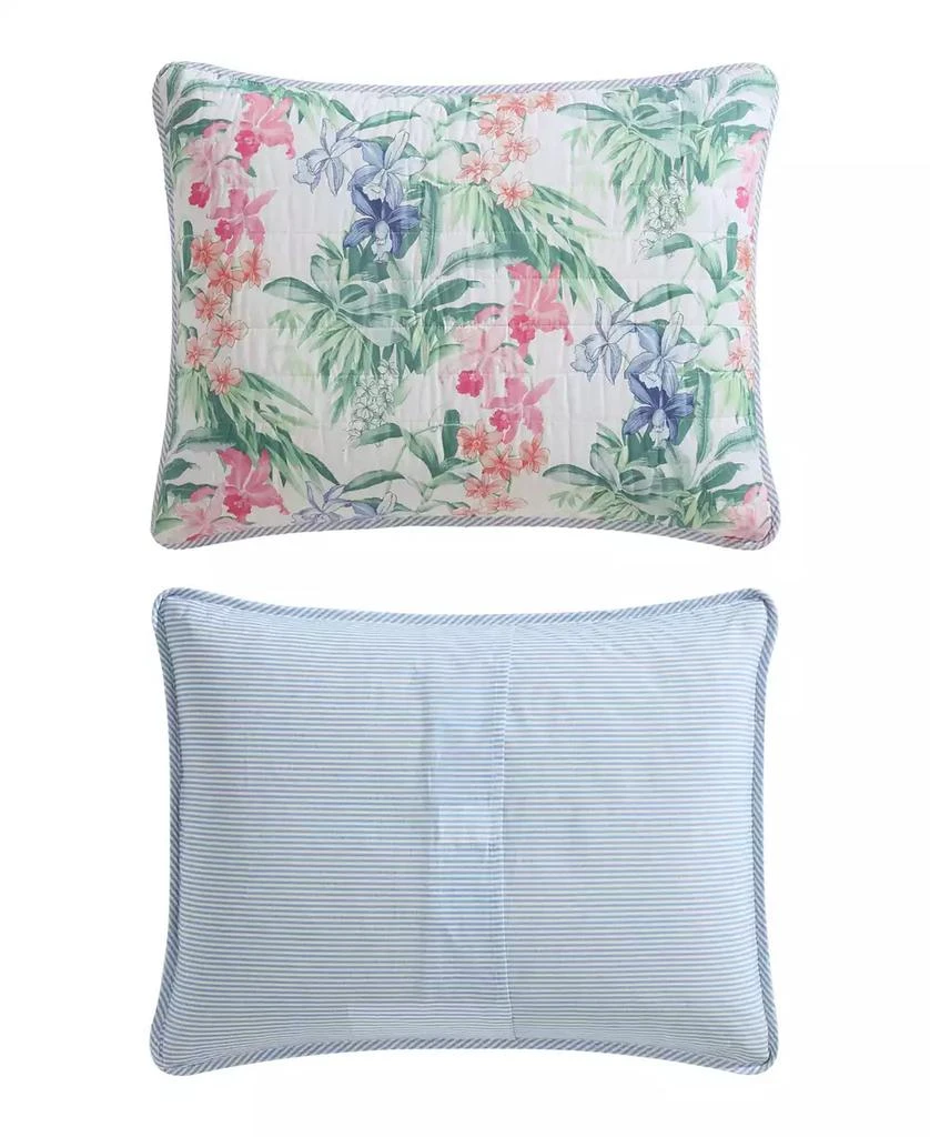 Island Orchid Reversible 3 Piece Quilt Set 商品