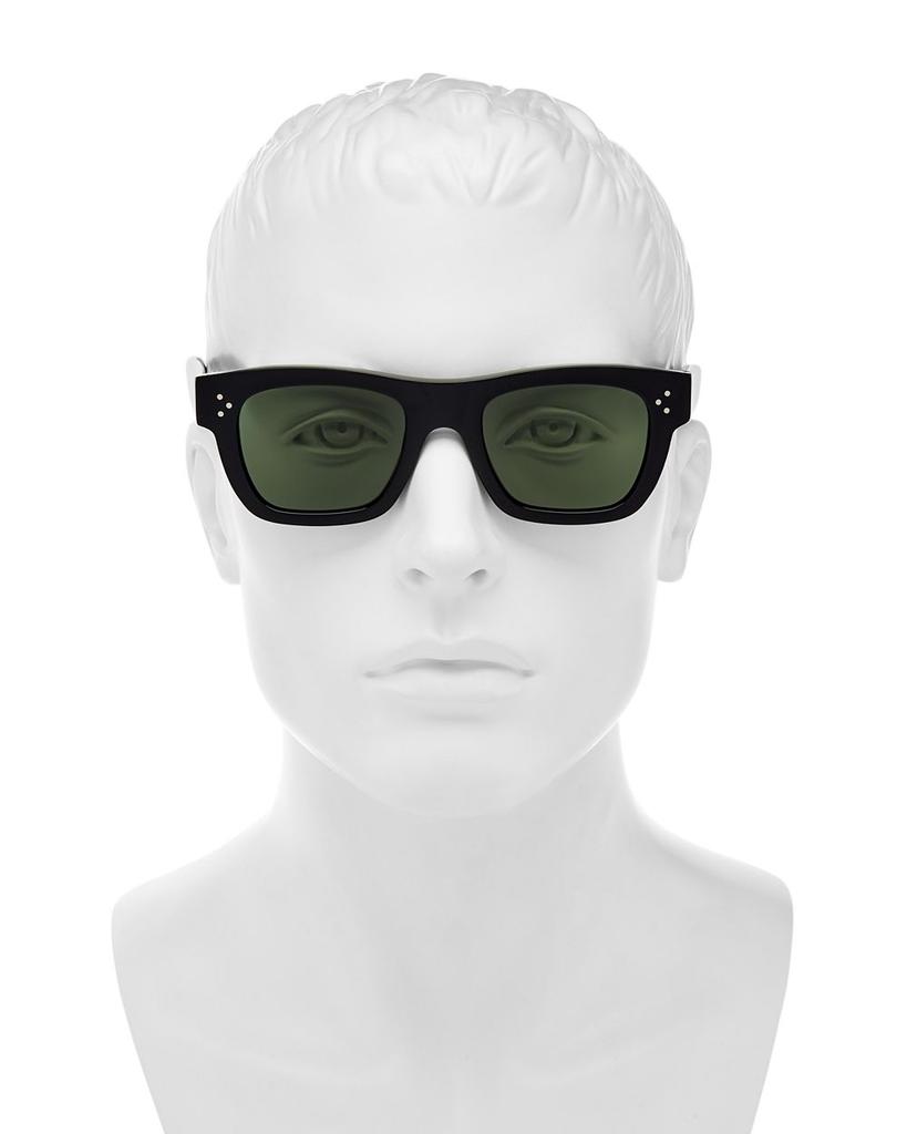 Unisex Rectangular Sunglasses, 51mm商品第3张图片规格展示