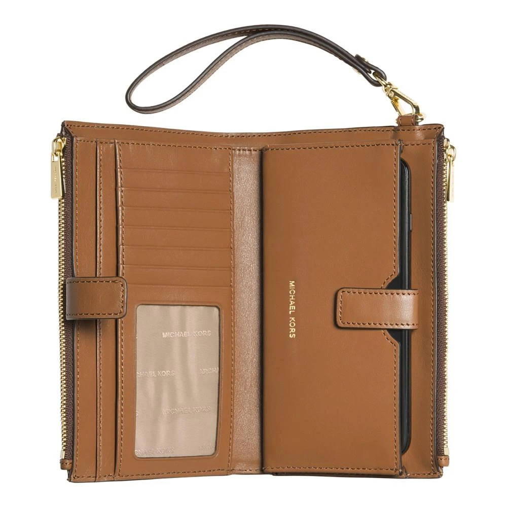商品Michael Kors|Signature Adele Double Zip Phone Wristlet,价格¥948,第2张图片详细描述