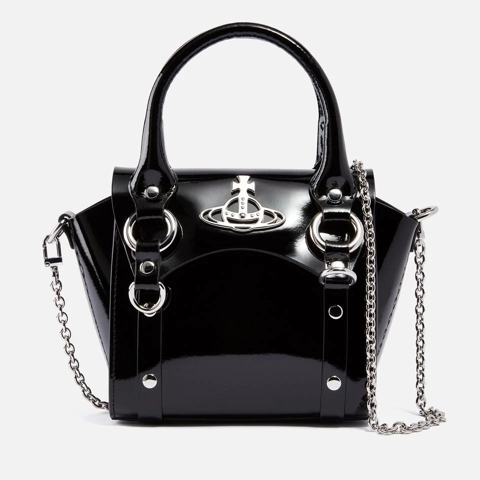 商品Vivienne Westwood|Vivienne Westwood Betty Mini Patent-Leather Bag,价格¥4092,第1张图片