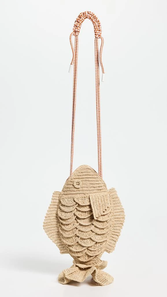 Horizon Raffia Fish Crossbody Bag 商品