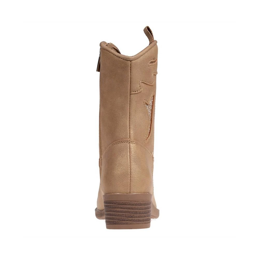 商品Vince Camuto|Big Girls Mid Calf Glitter Classic Western Cowgirl Boots,价格¥180,第3张图片详细描述