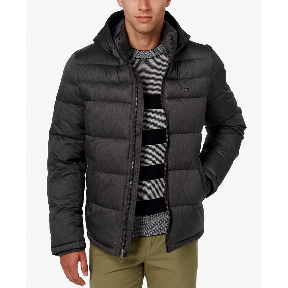 商品Tommy Hilfiger|Men's Classic Hooded Puffer Jacket,价格¥500,第1张图片