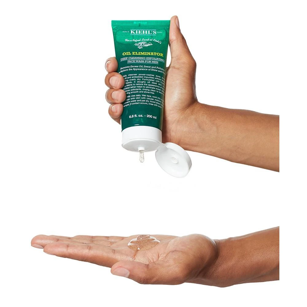 商品Kiehl's|男士清爽净致清洁磨砂洁面乳 200ml,价格¥178,第3张图片详细描述