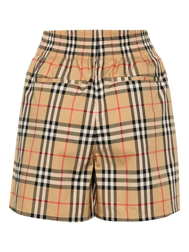 商品Burberry|Burberry Vintage Checked High-Waisted Shorts,价格¥6108,第2张图片详细描述