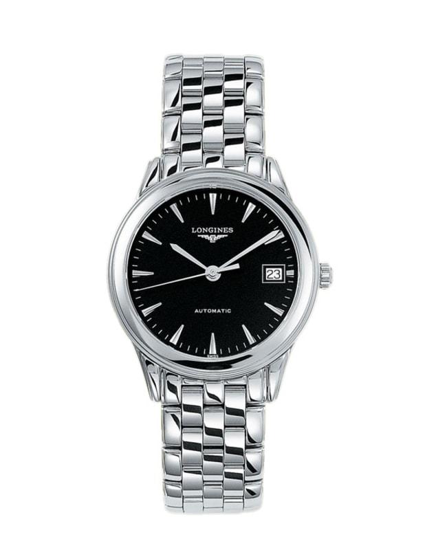 Longines Flagship Automatic Black Dial Steel   Unisex Watch L4.774.4.52.6商品第1张图片规格展示