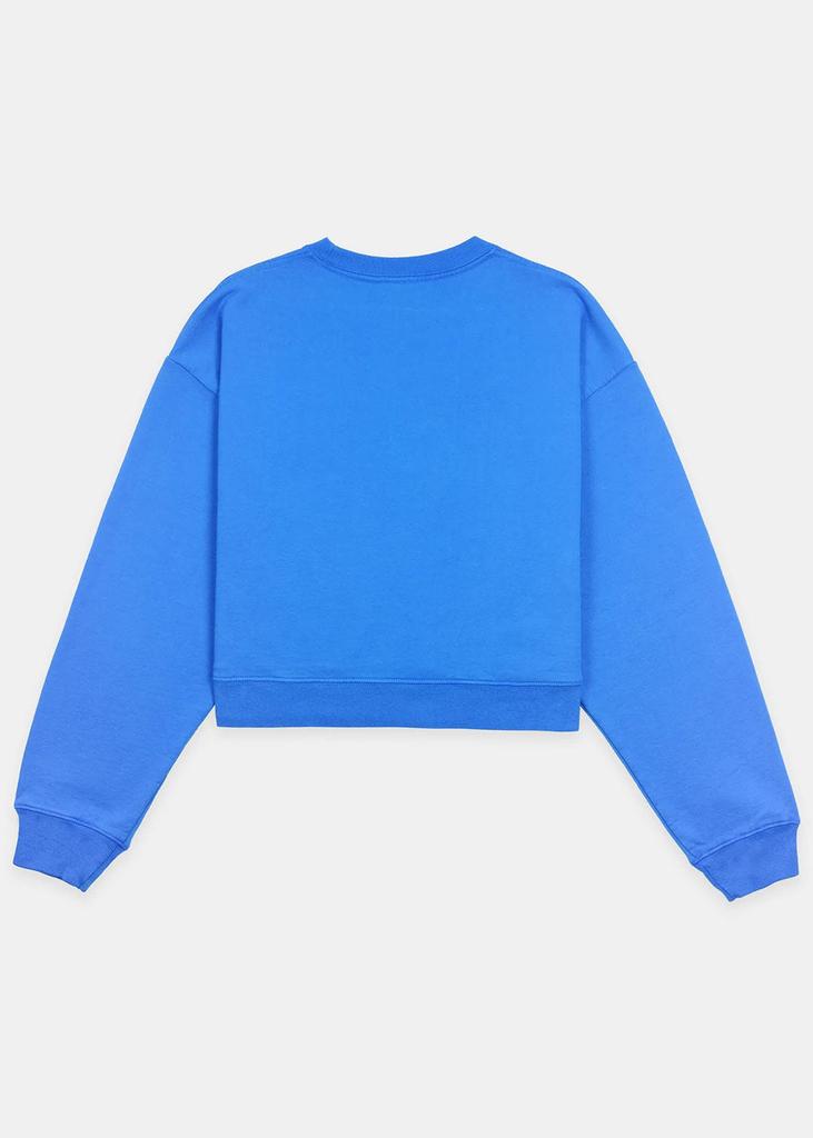 Sporty & Rich Blue Wellness Ivy Cropped Sweatshirt商品第2张图片规格展示