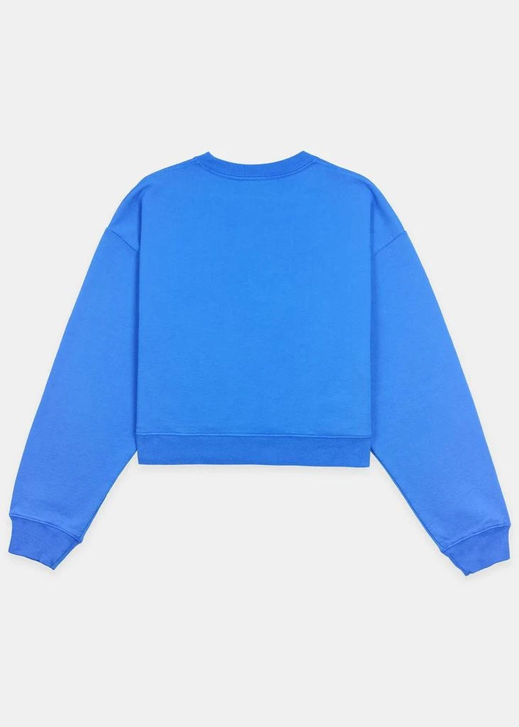 商品Sporty & Rich|Sporty & Rich Blue Wellness Ivy Cropped Sweatshirt,价格¥681,第2张图片详细描述