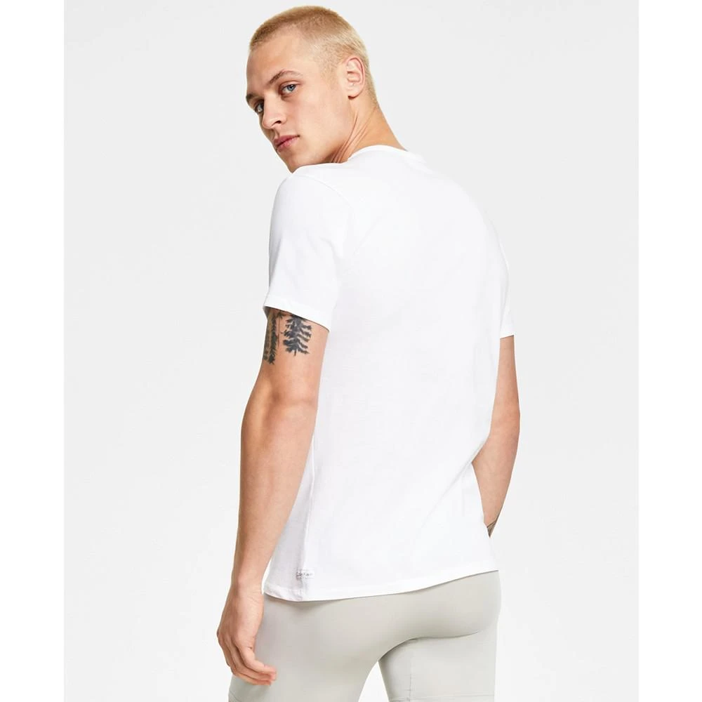 商品Calvin Klein|Men's 3-Pack Cotton Stretch Crew Neck Undershirts,价格¥356,第3张图片详细描述