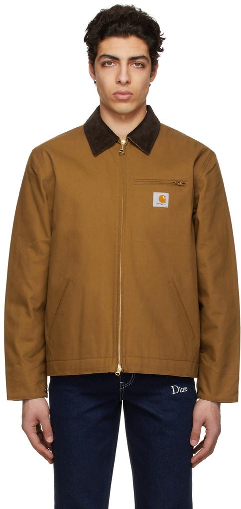 Brown Detroit Jacket商品第1张图片规格展示