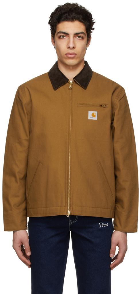 商品Carhartt WIP|Brown Detroit Jacket,价格¥2180,第1张图片