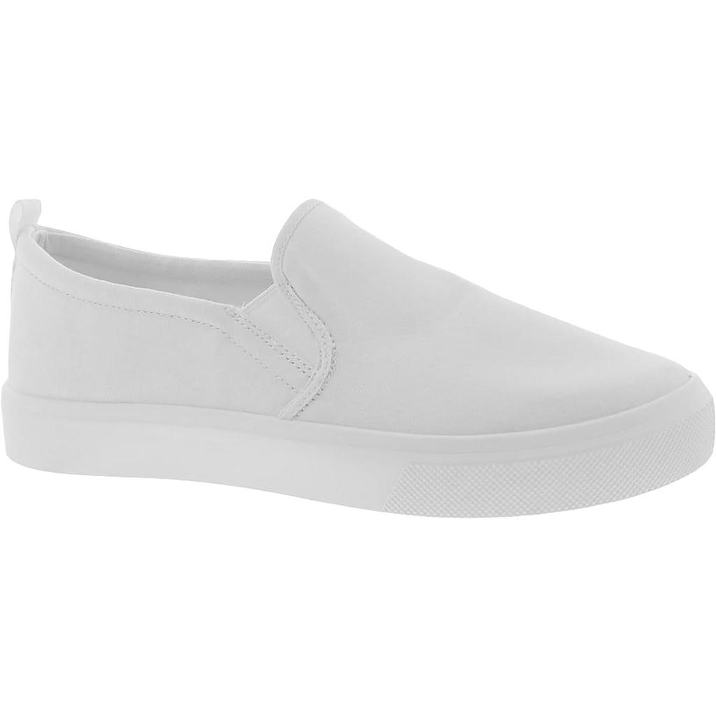 Skechers Womens Poppy-Everyday Daisy Canvas Fitness Slip-On Sneakers商品第4张图片规格展示