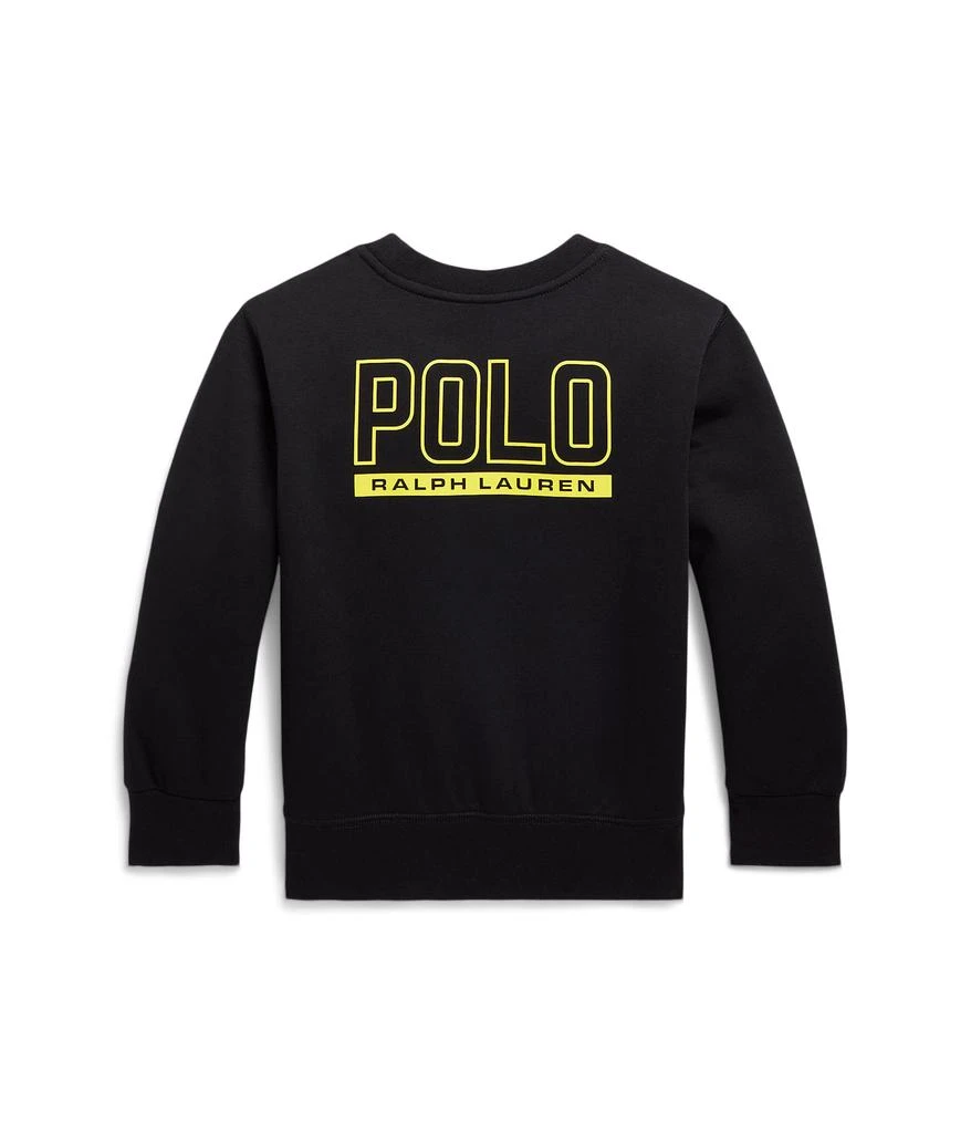 商品Ralph Lauren|Big Pony Logo Double-Knit Sweatshirt (Little Kids),价格¥410,第2张图片详细描述