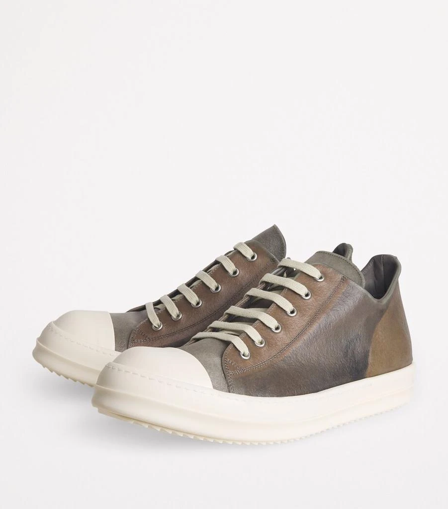 商品Rick Owens|Leather Low-Top Sneakers,价格¥6838,第3张图片详细描述