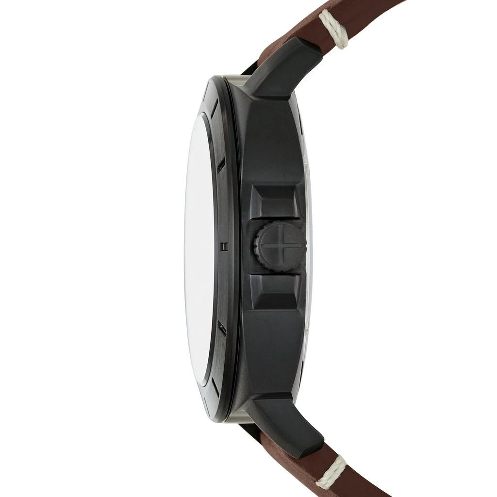 商品Fossil|Men's Privateer Sport Automatic, Black-Tone Stainless Steel Watch,价格¥1042,第2张图片详细描述