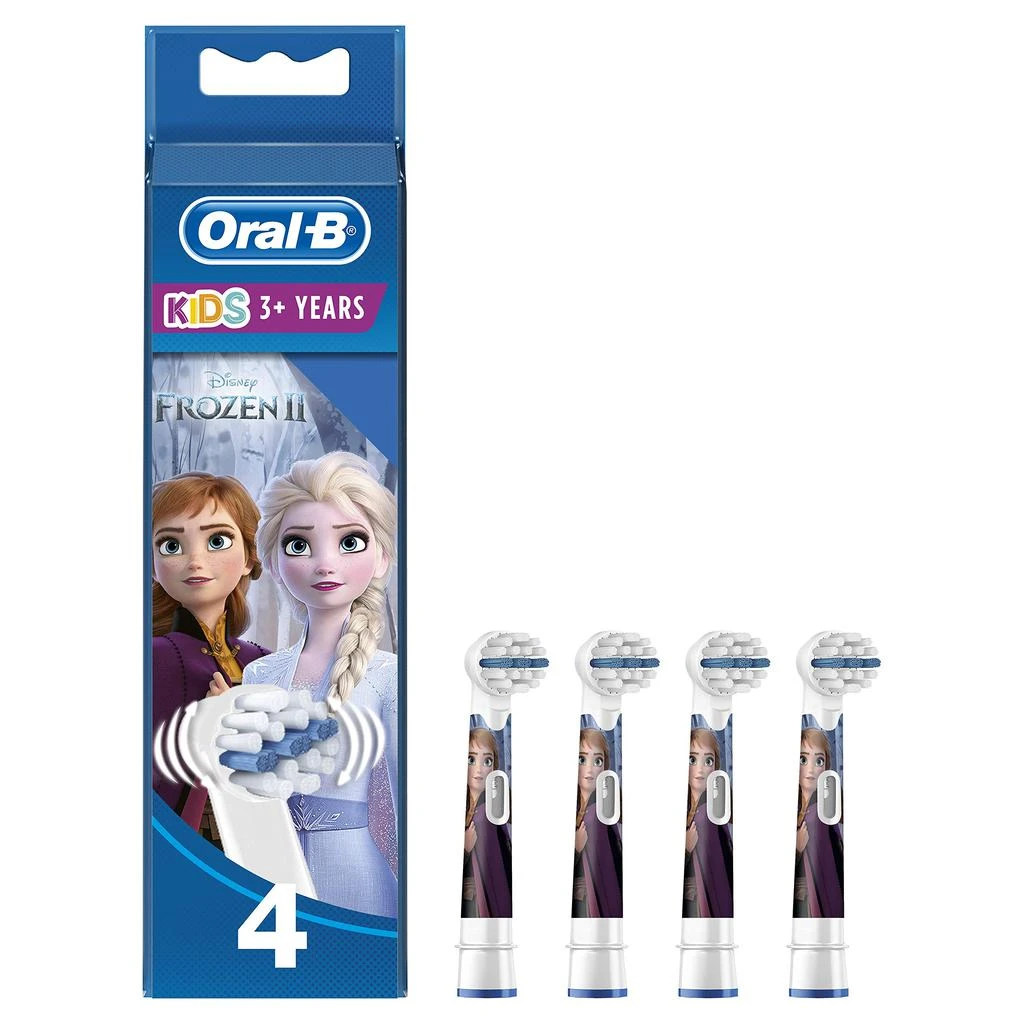 商品Oral-B|Kids By Oral-b Stages Power Star Wars Replacement Heads 4 Count (Pack of 1),价格¥135,第1张图片