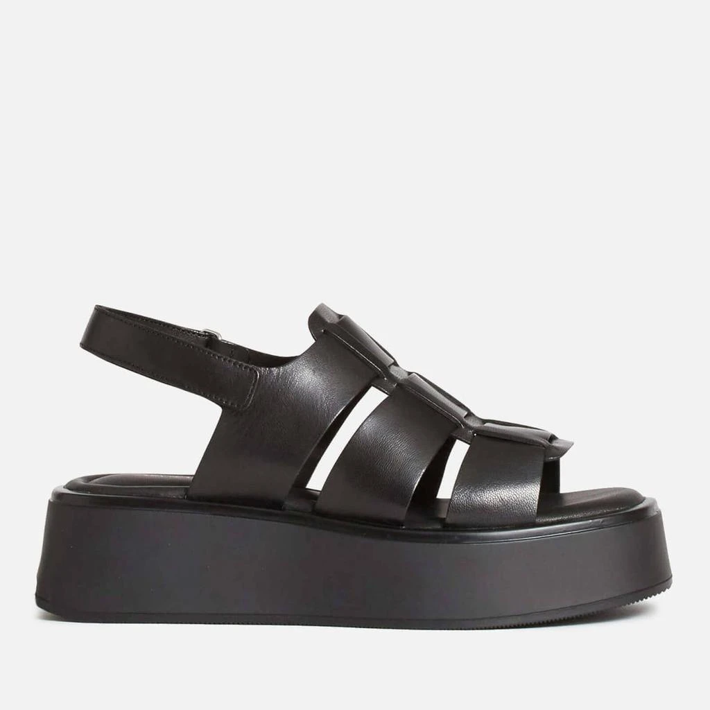 商品Vagabond|Vagabond Courtney Strapped Leather Sandals,价格¥324,第1张图片