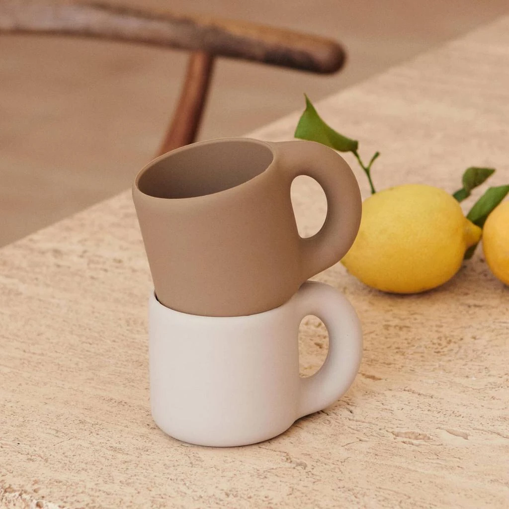 商品Liewood|Liewood Kylie Cup 2-Pack - Sandy/Oat Mix - One Size,价格¥167,第1张图片