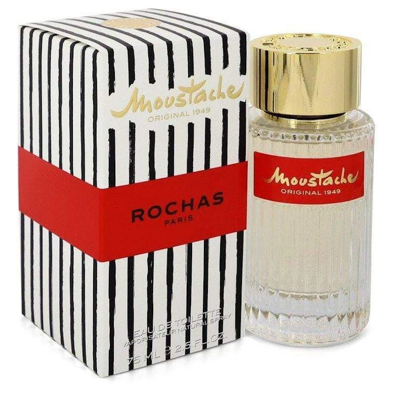 商品ROCHAS|MOUSTACHE by Rochas Eau De Toilette Spray for Men 4.1OZ,价格¥359,第1张图片详细描述