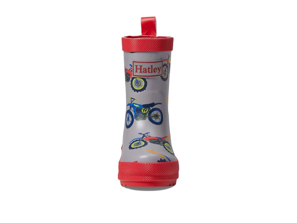 商品Hatley|Blazing Dirt Bikes Matte Rain Boots (Toddler/Little Kid/Big Kid),价格¥287,第2张图片详细描述