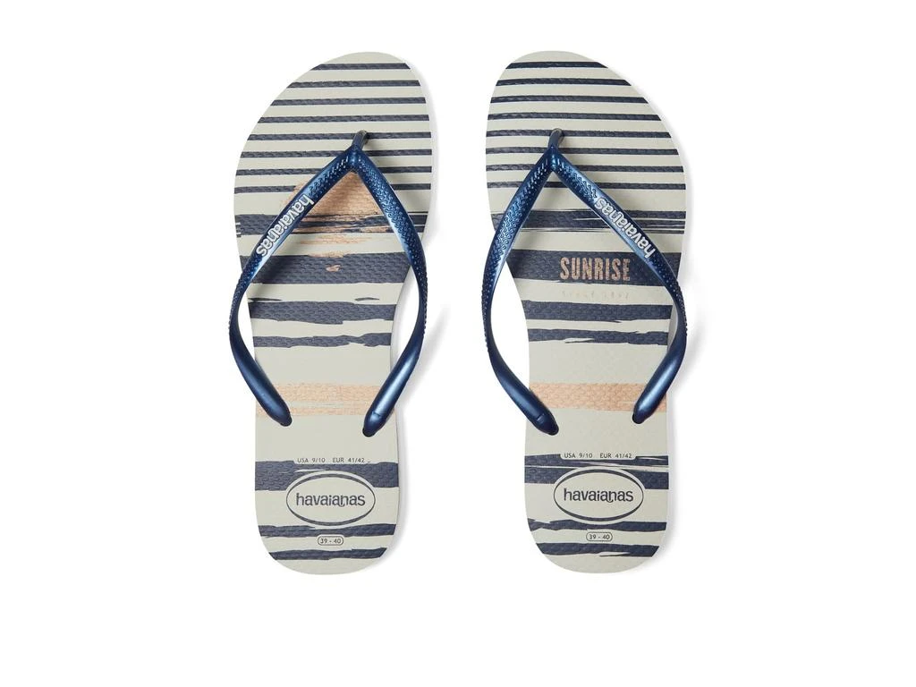 商品Havaianas|Slim Nautical Flip Flop Sandal,价格¥200,第1张图片