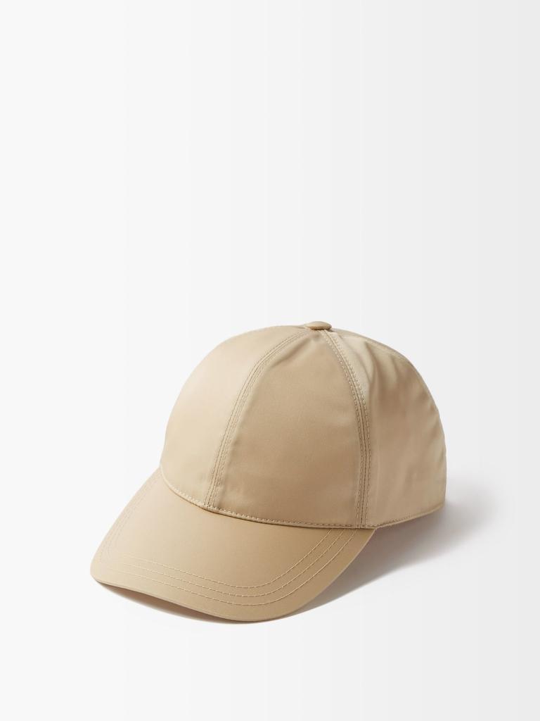 商品Prada|Triangle logo-plaque Re-nylon baseball cap,价格¥2896,第1张图片