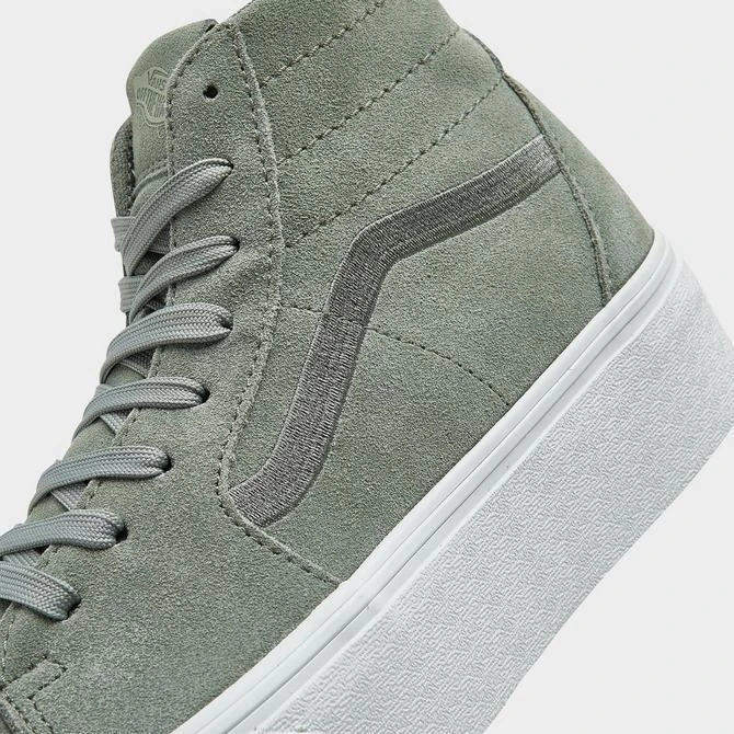 商品Vans|Vans Sk8-Hi Tapered Stackform Soft Suede Casual Shoes,价格¥186,第3张图片详细描述