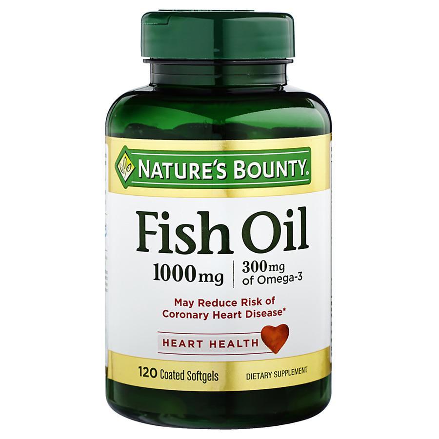 商品Nature's Bounty|鱼油软胶囊 1000 mg,价格¥120,第1张图片