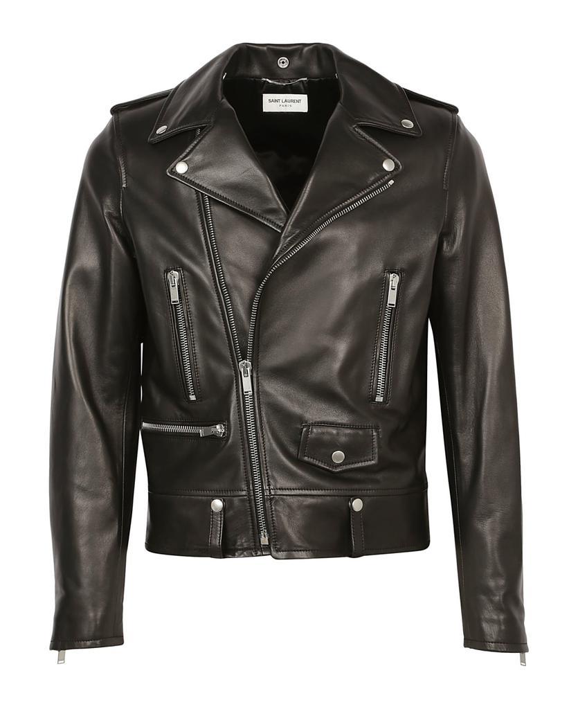 商品Yves Saint Laurent|Leather Jacket,价格¥27210,第1张图片