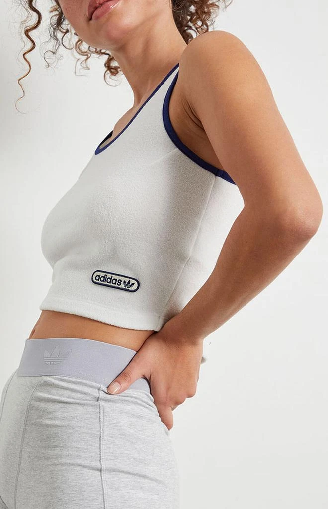 商品Adidas|Eco White Adicolor Retro Tank Top,价格¥125,第3张图片详细描述