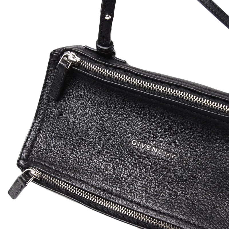 GIVENCHY 纪梵希 女士黑色皮质单肩包 BB05253013-001 商品