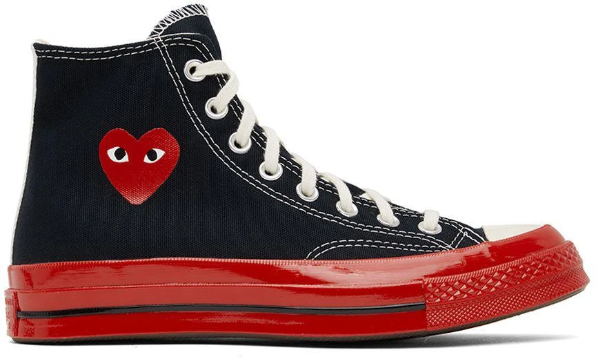 商品Comme des Garcons|Black & Red Converse Edition Chuck 70 Sneakers,价格¥1104,第1张图片