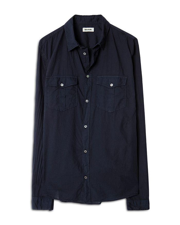 商品Zadig&Voltaire|Thibaut Cotton Shirt,价格¥1203,第6张图片详细描述