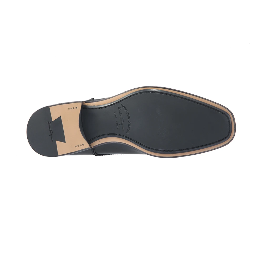 Salvatore Ferragamo 菲拉格慕 男士黑色系带鞋 02-A475-702349 商品