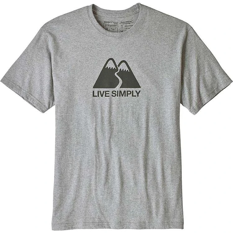 商品Patagonia|Patagonia Men's Live Simply Winding Responsibili Tee,价格¥232,第1张图片