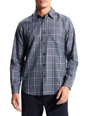 Irving Flannel Standard-Fit Long-Sleeve Shirt商品第1张图片规格展示