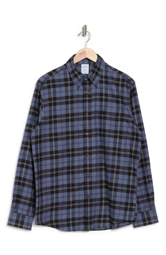 商品Brooks Brothers|Sport Fit Tartan Long Sleeve Shirt,价格¥413,第3张图片详细描述