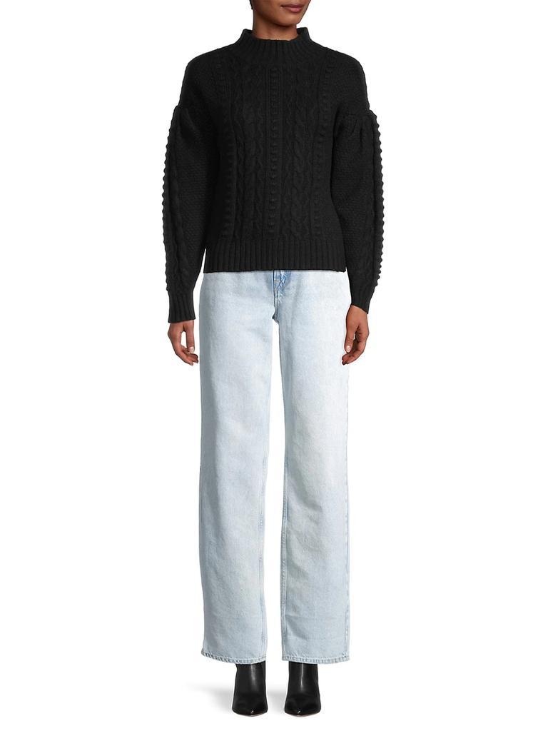 商品525 America|Airspun Cable-Knit Pullover Sweater,价格¥891,第4张图片详细描述