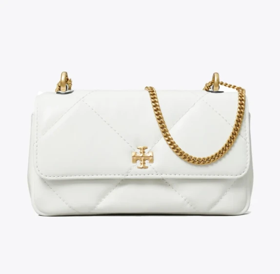 汤丽柏琦女款Kira 菱格形绗缝迷你翻盖肩背斜挎包 （香港仓发货） 商品